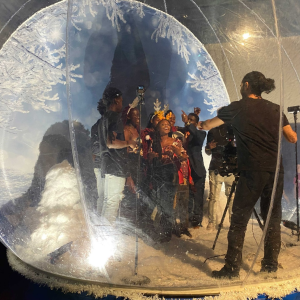 Capture Dreams in Motion: Embark on a 360° Video Journey inside our Snow Globe